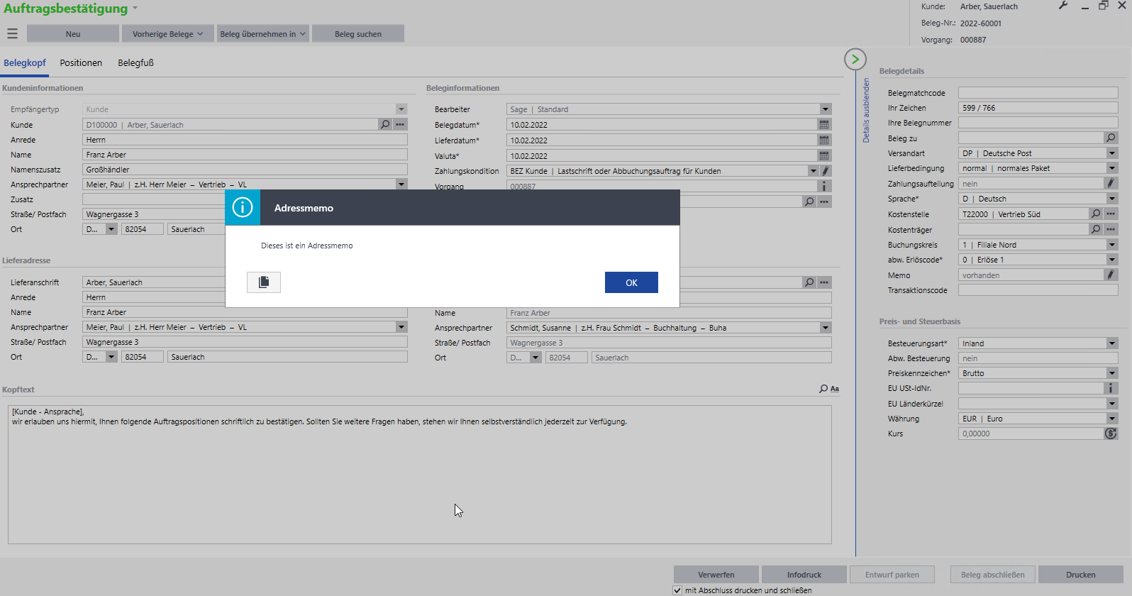 Belegmemo_Adressmemo